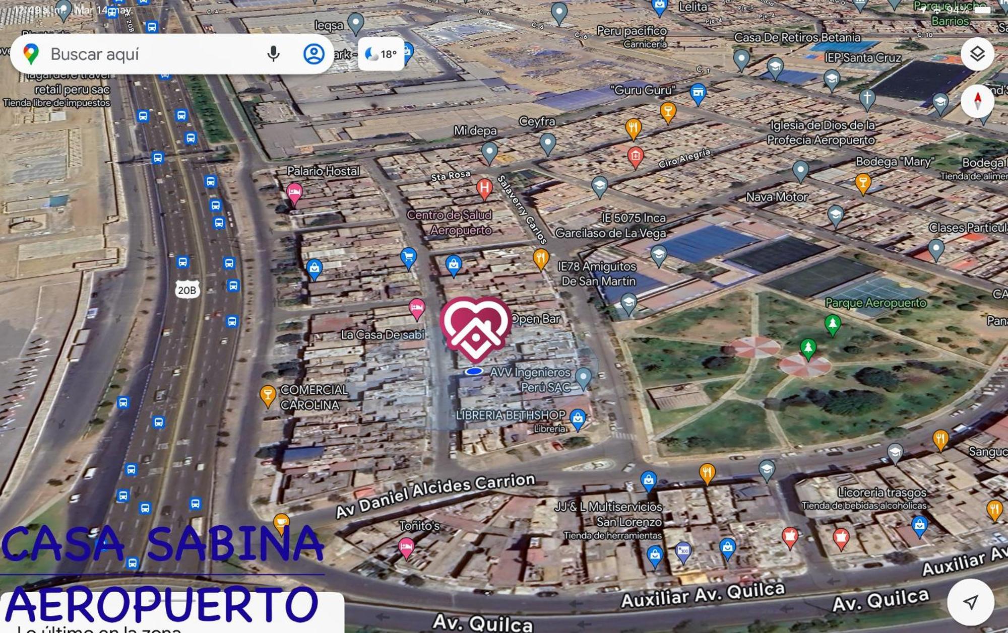 Casa Sabina Nuevo Aeropuerto リマ エクステリア 写真